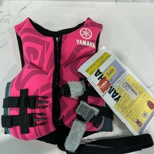 Brand new junior size, Yamaha life jacket for children weight 30 to 50 pounds